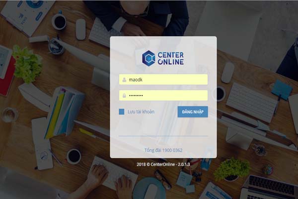 Phần mềm quản lý trung tiếng Nhật - Center Online