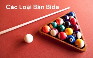 các loại bàn bida