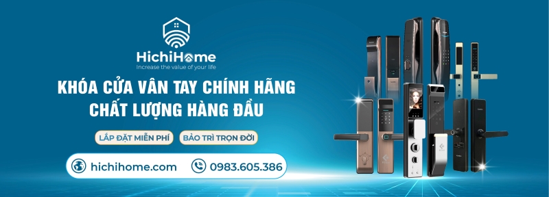 Đại lý cung cấp và lắp đặt khóa điện tử HichiHome