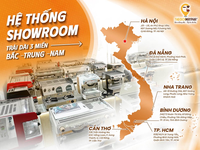 Thế Giới Máy Pha - Đơn vị cung cấp máy xay và pha cà phê chất lượng, giá tốt