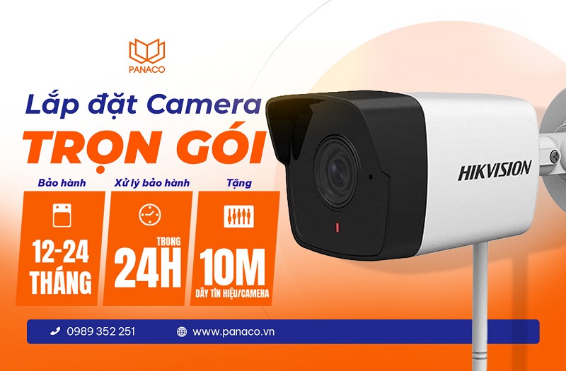 Công ty phân phối và lắp đặt camera an ninh chính hãng PANACO
