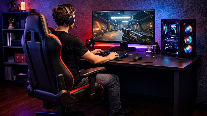 Bí quyết duy trì tư thế ngồi ghế gaming chuẩn
